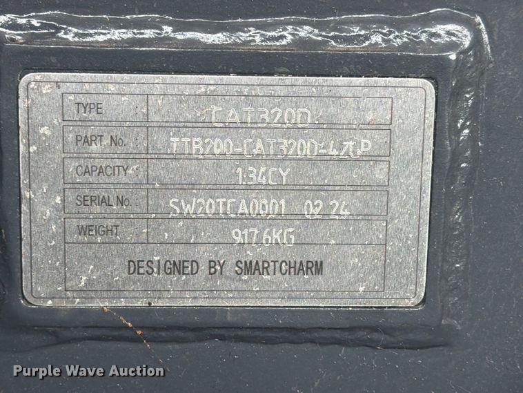 image for item EX3035 Smartcharm CAT320D excavator bucket