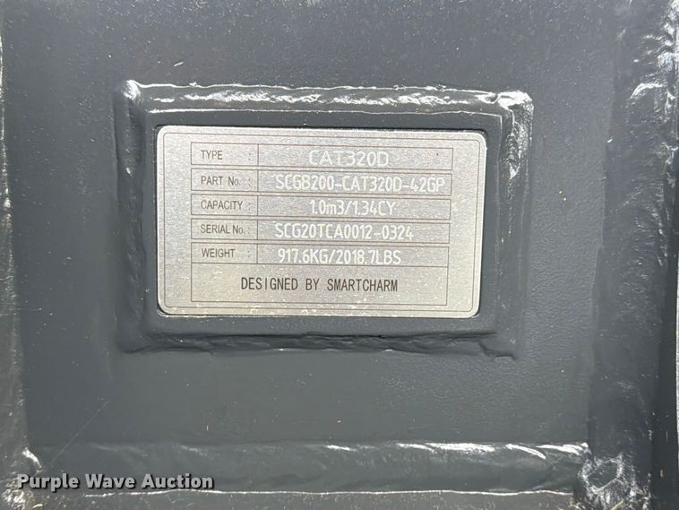 image for item EX3037 SmartCharm CAT320D excavator bucket