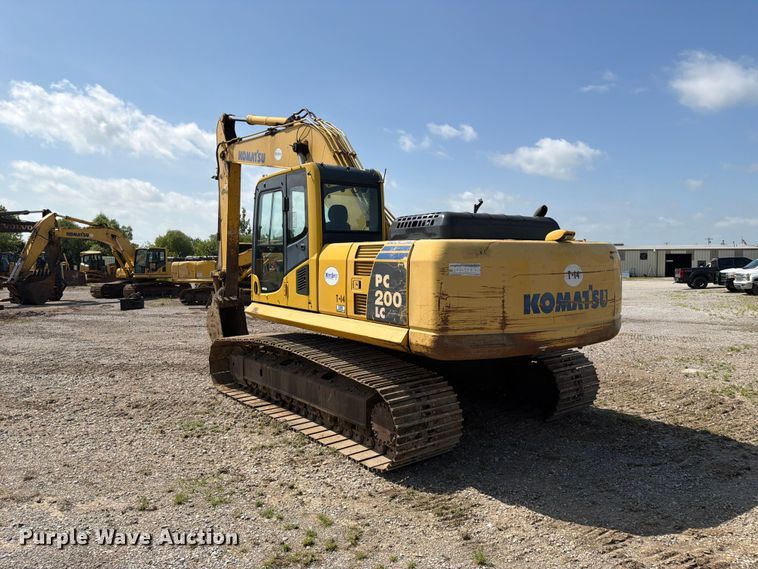 image for item EX3994 2011 Komatsu PC200LC-8 excavator