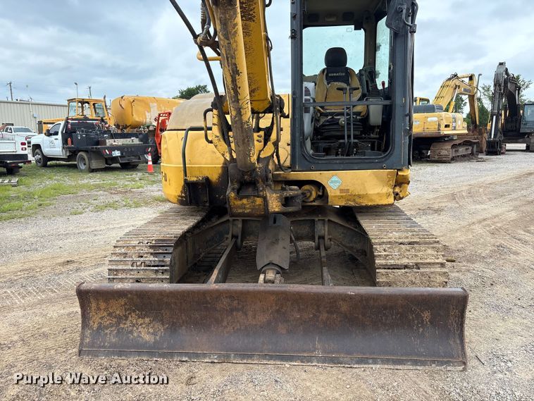 image for item EX3995 2012 Komatsu PC88MR-8 mini excavator