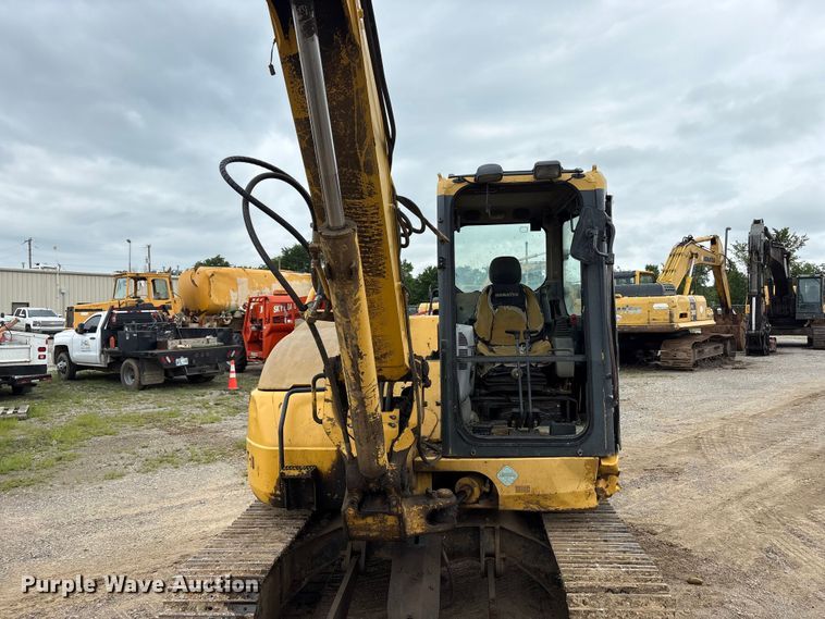 image for item EX3995 2012 Komatsu PC88MR-8 mini excavator