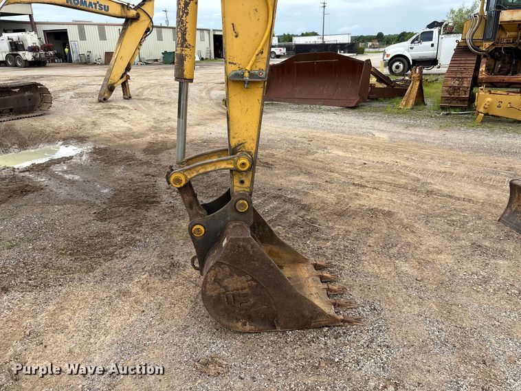 image for item EX3995 2012 Komatsu PC88MR-8 mini excavator