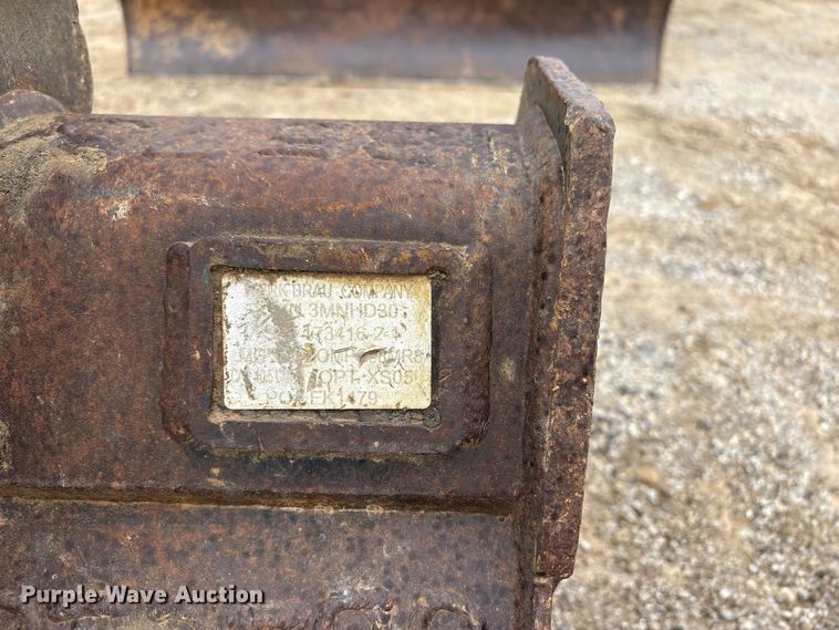 image for item EX3995 2012 Komatsu PC88MR-8 mini excavator