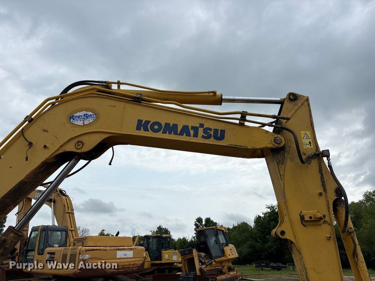image for item EX3995 2012 Komatsu PC88MR-8 mini excavator