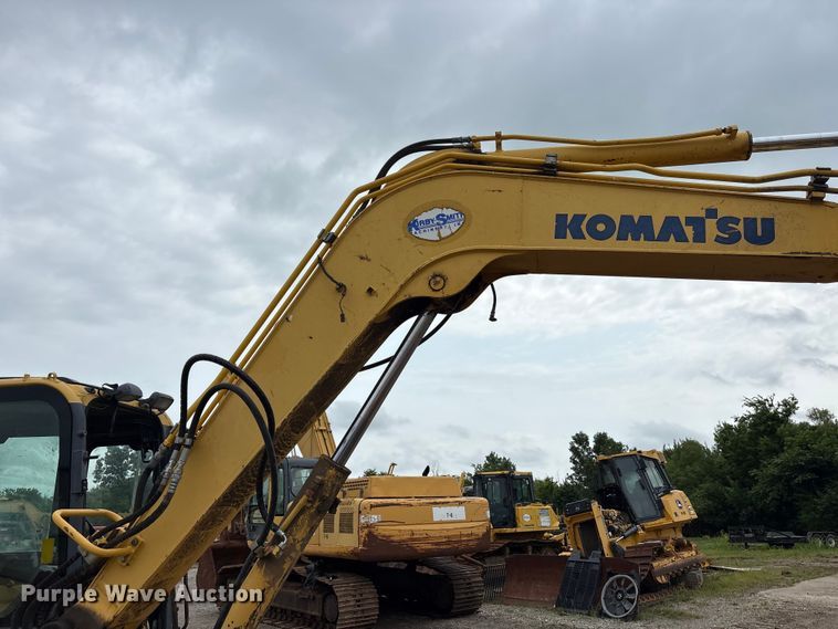 image for item EX3995 2012 Komatsu PC88MR-8 mini excavator
