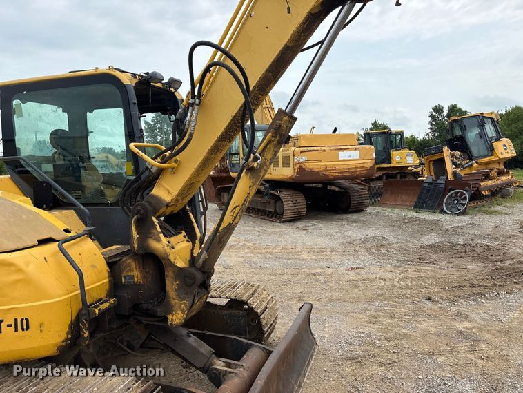 image for item EX3995 2012 Komatsu PC88MR-8 mini excavator