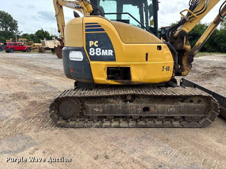 image for item EX3995 2012 Komatsu PC88MR-8 mini excavator
