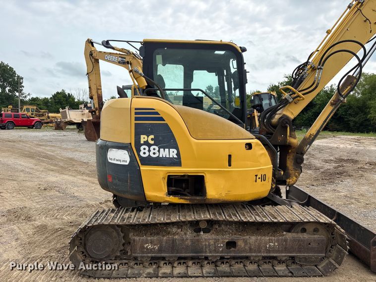 image for item EX3995 2012 Komatsu PC88MR-8 mini excavator