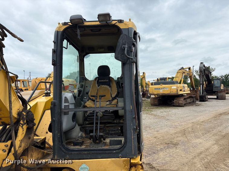 image for item EX3995 2012 Komatsu PC88MR-8 mini excavator