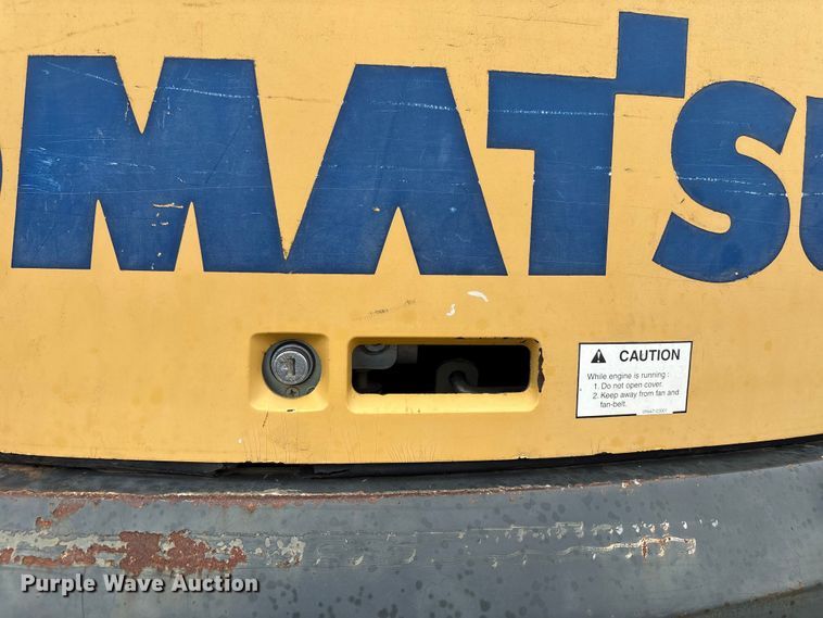 image for item EX3995 2012 Komatsu PC88MR-8 mini excavator