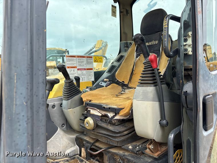 image for item EX3995 2012 Komatsu PC88MR-8 mini excavator