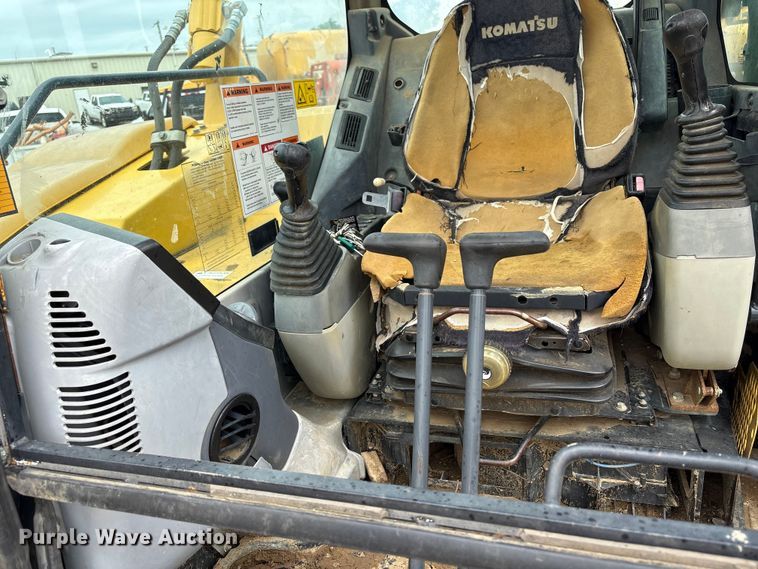 image for item EX3995 2012 Komatsu PC88MR-8 mini excavator