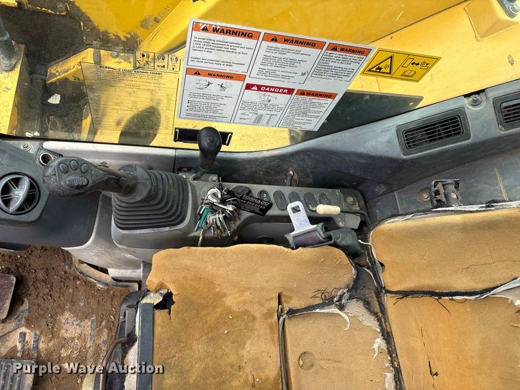 image for item EX3995 2012 Komatsu PC88MR-8 mini excavator