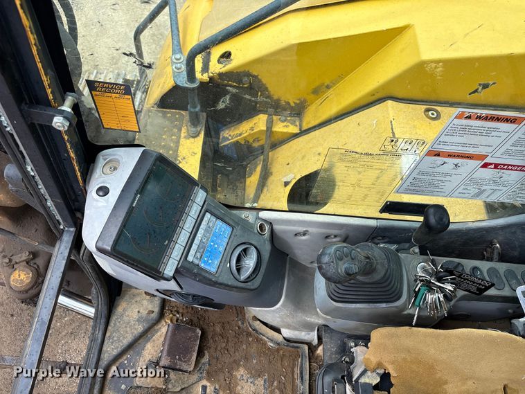 image for item EX3995 2012 Komatsu PC88MR-8 mini excavator