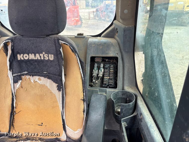 image for item EX3995 2012 Komatsu PC88MR-8 mini excavator