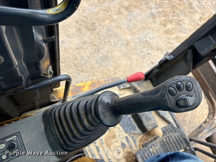 image for item EX3995 2012 Komatsu PC88MR-8 mini excavator