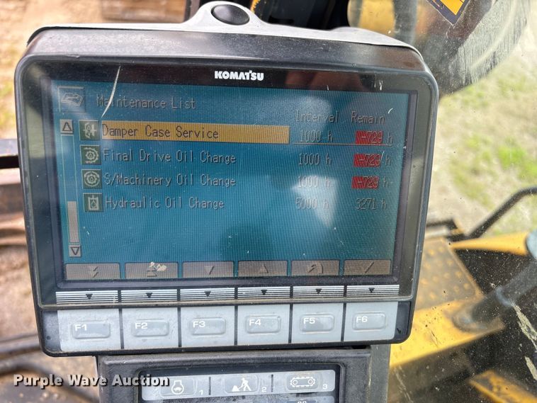 image for item EX3995 2012 Komatsu PC88MR-8 mini excavator