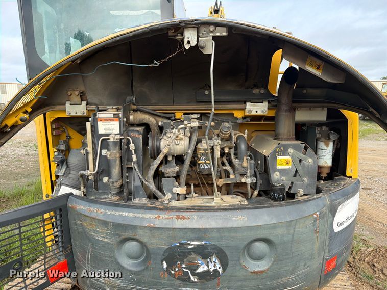 image for item EX3995 2012 Komatsu PC88MR-8 mini excavator