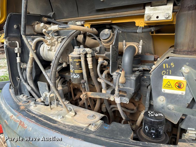 image for item EX3995 2012 Komatsu PC88MR-8 mini excavator