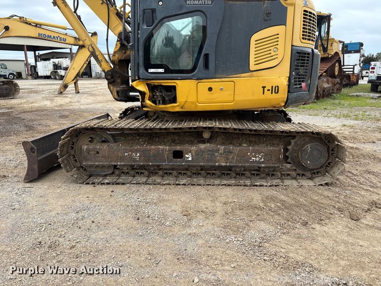 image for item EX3995 2012 Komatsu PC88MR-8 mini excavator