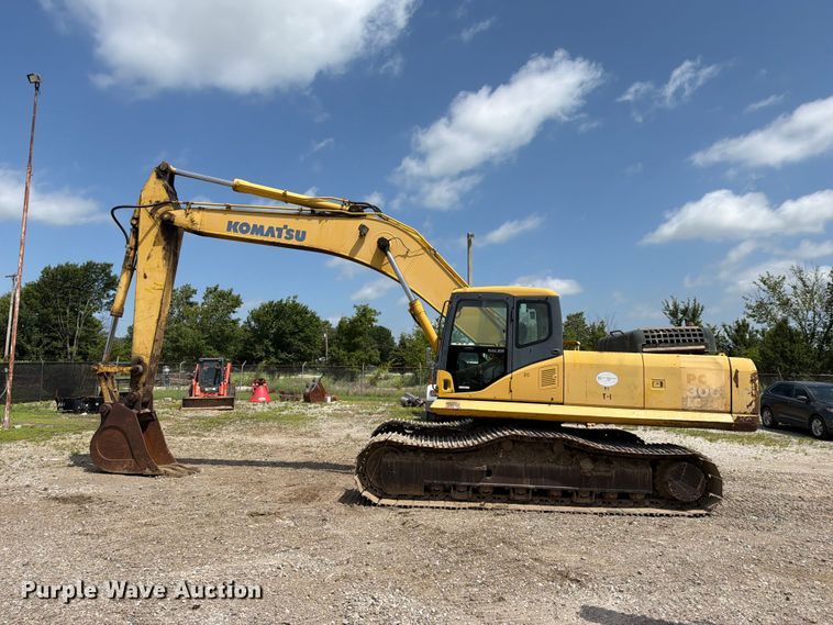 image for item EX3996 2006 Komatsu PC300LC-7L excavator
