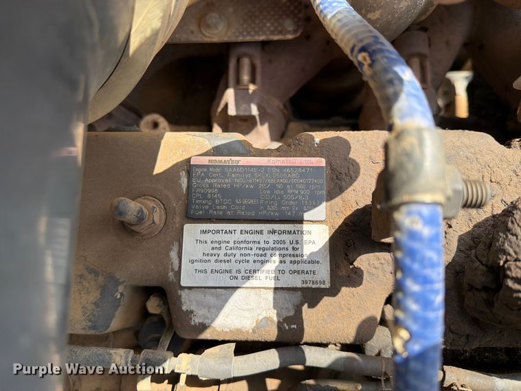 image for item EX3996 2006 Komatsu PC300LC-7L excavator