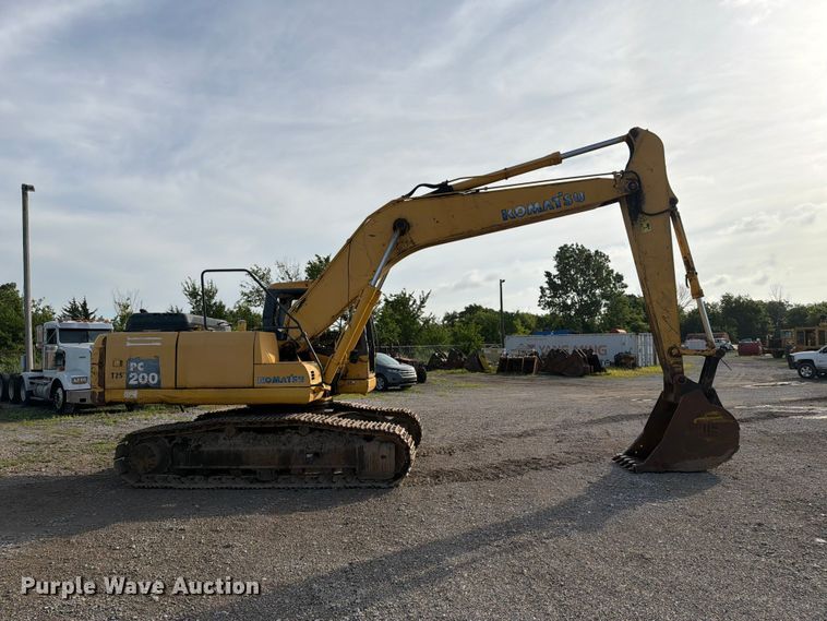 image for item EX3998 2005 Komatsu PC200-7 excavator