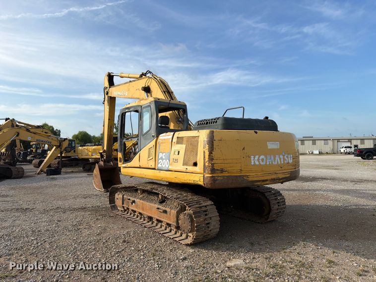 image for item EX3998 2005 Komatsu PC200-7 excavator