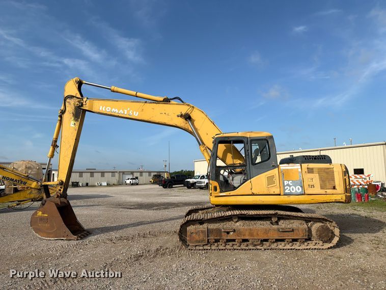 image for item EX3998 2005 Komatsu PC200-7 excavator