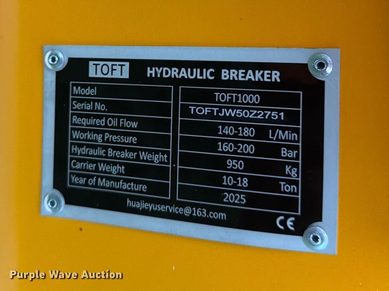 image for item EX4002 2025 Toft TOFT1000 breaker