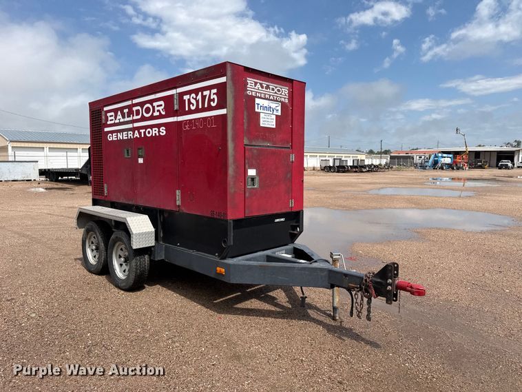 image for item FB6841 2002 Baldor TS175 generator