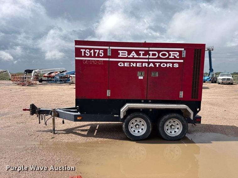 image for item FB6841 2002 Baldor TS175 generator