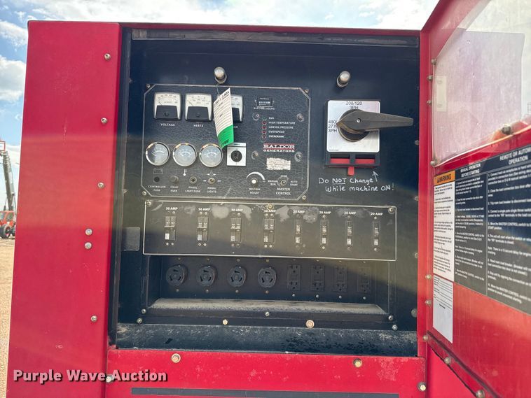 image for item FB6841 2002 Baldor TS175 generator
