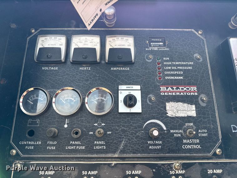 image for item FB6841 2002 Baldor TS175 generator