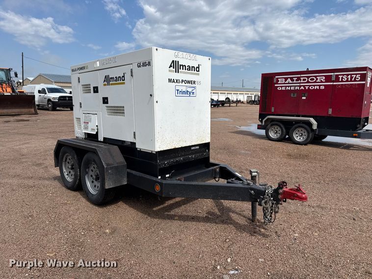 image for item FB6842 2017 Allmand Maxi-Power 65 generator