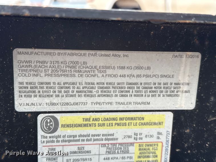 image for item FB6842 2017 Allmand Maxi-Power 65 generator