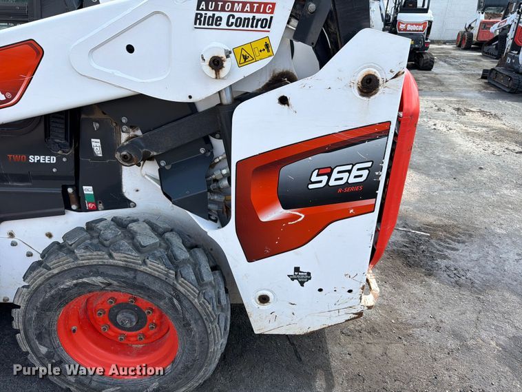 image for item FB8139 2022 Bobcat S66 skid steer loader