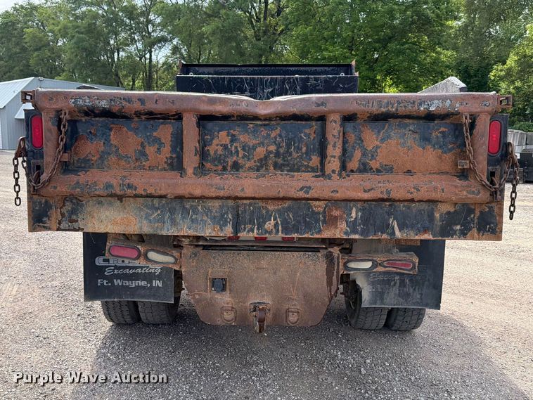 image for item FB8179 2008 Ford F550 Super Duty dump truck