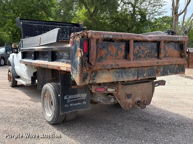 image for item FB8179 2008 Ford F550 Super Duty dump truck