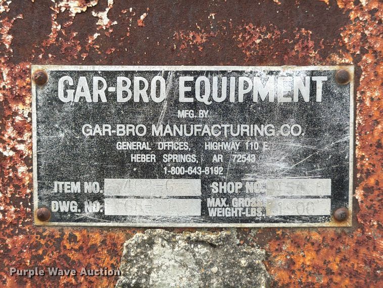 image for item FB8189 Gar-Bro 462-G concrete bucket