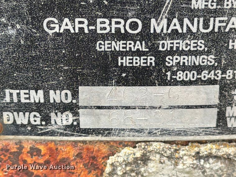 image for item FB8189 Gar-Bro 462-G concrete bucket