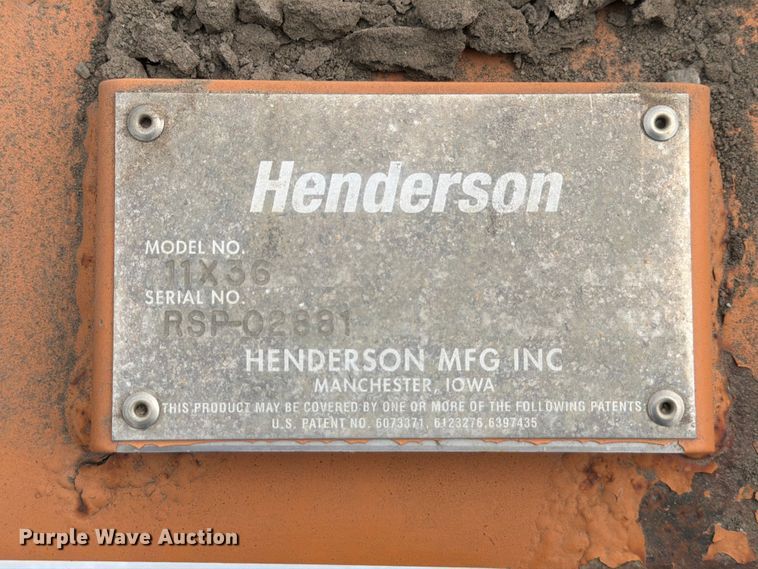 image for item FB8190 Henderson snow plow