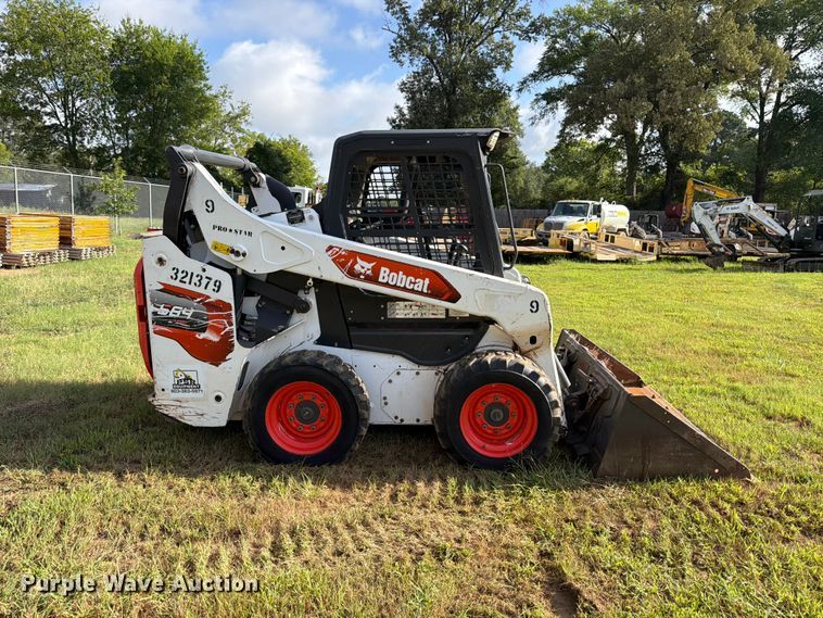 image for item FB8237 2021 Bobcat S64 skid steer loader