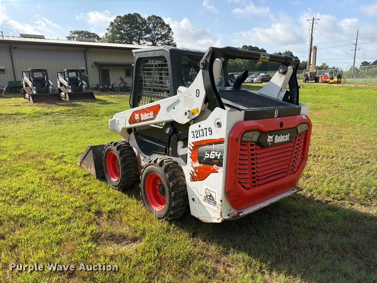 image for item FB8237 2021 Bobcat S64 skid steer loader