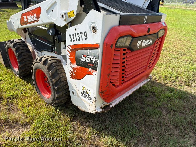 image for item FB8237 2021 Bobcat S64 skid steer loader