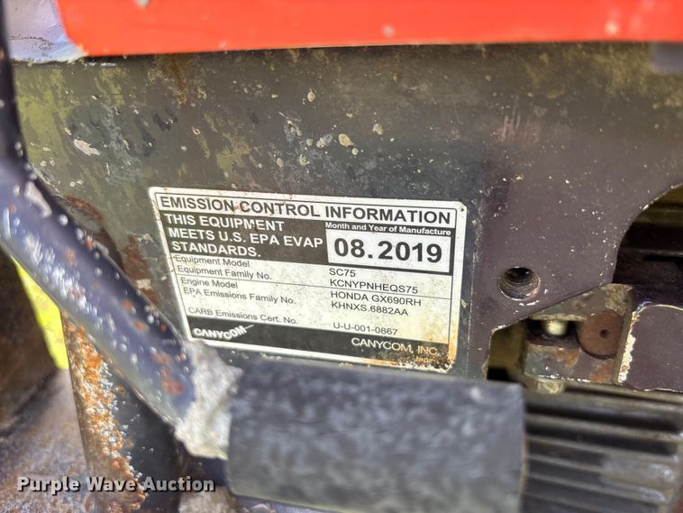 image for item FB8240 2019 Canycom SC75 concrete buggy