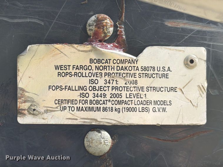 image for item FB8249 2022 Bobcat T66 tracked skid steer loader