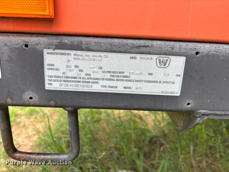 image for item FB8253 Wanco light plant