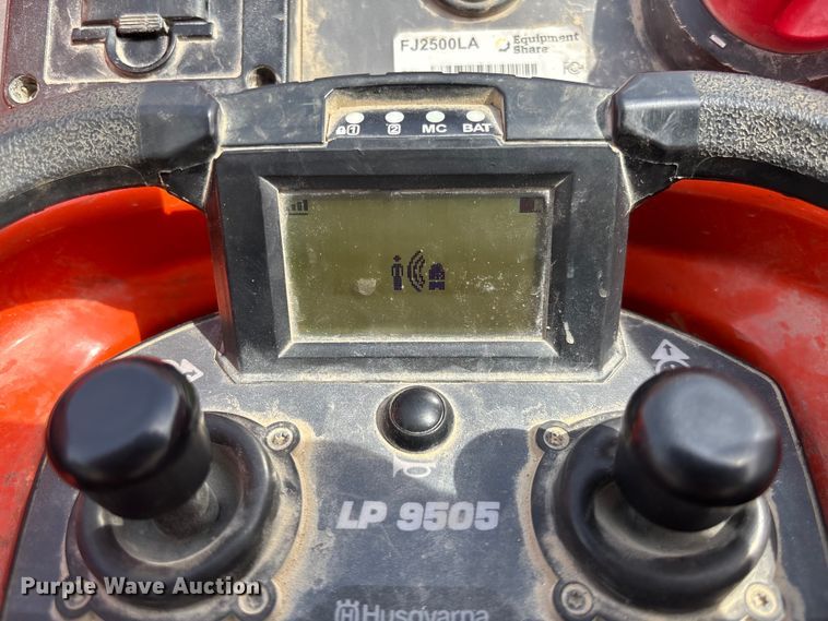image for item FC1696 2020 Husqvarna LP9505 trench compactor