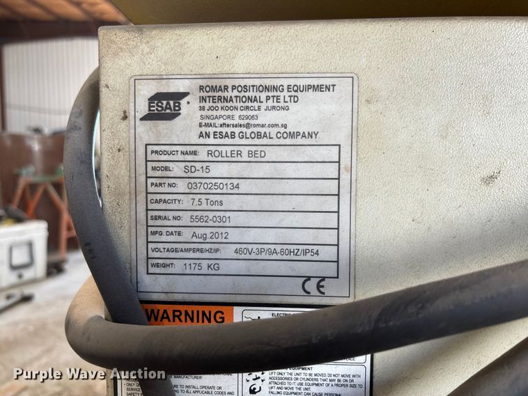 image for item FC1709 ESAB welding system